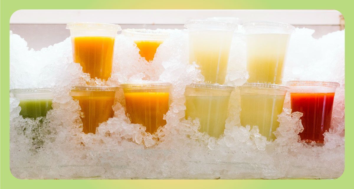 Lëngje të freskëta më gjatë? Sekreti qendron te ngrirja